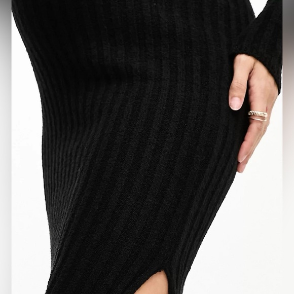 Asos Maternity Ribbed Sweater Dress - Picture 6 of 8